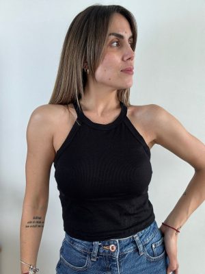 Basica Paula Corta y Larga - NEGRO, CORTA